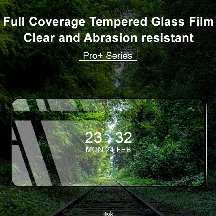 imak 9H Surface Hardness Full Screen Tempered Glass Film Pro+ Series For OPPO Realme GT2 Pro by imak