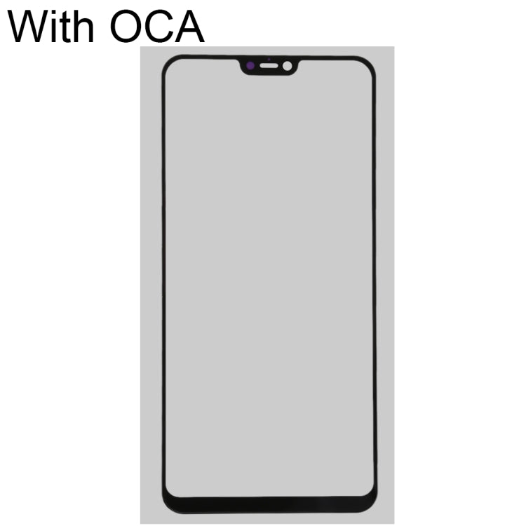 Front Screen Outer Glass Lens with OCA Optically Clear Adhesive for Xiaomi Redmi Note 6 / Mi 8 Lite - LCD Related Parts by buy2fix | Online Shopping UK | buy2fix