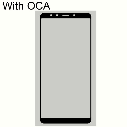 Front Screen Outer Glass Lens with OCA Optically Clear Adhesive for Xiaomi Mi 6X(Black) by buy2fix