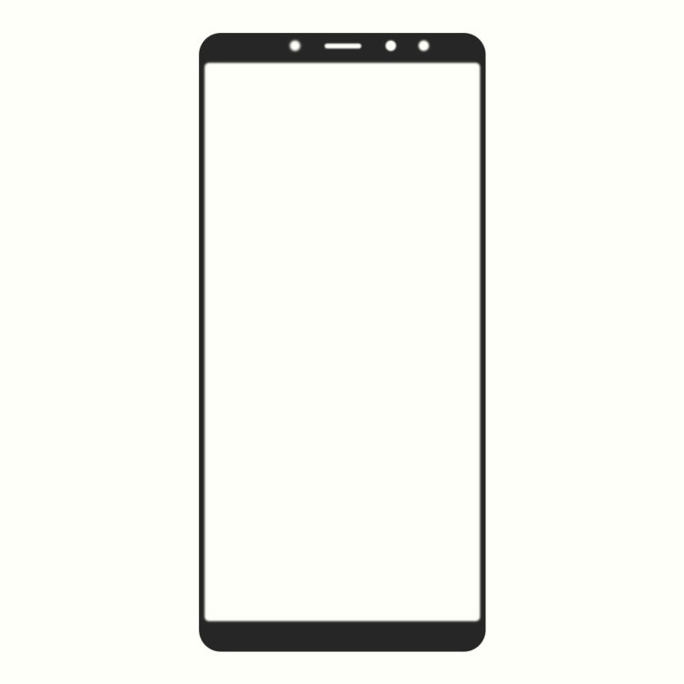 Front Screen Outer Glass Lens with OCA Optically Clear Adhesive for Xiaomi Mi 6X(Black) - LCD Related Parts by buy2fix | Online Shopping UK | buy2fix