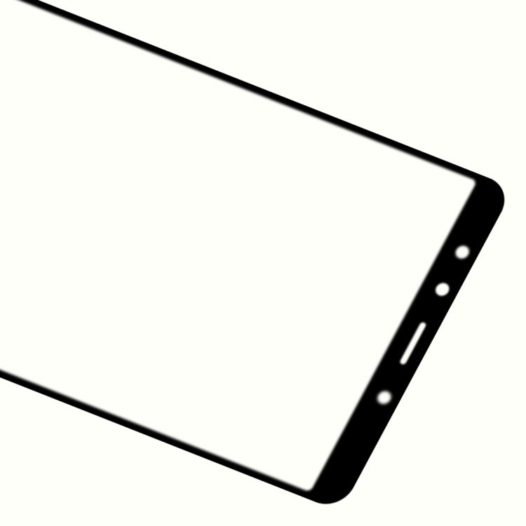 Front Screen Outer Glass Lens with OCA Optically Clear Adhesive for Xiaomi Mi 6X(Black) - LCD Related Parts by buy2fix | Online Shopping UK | buy2fix