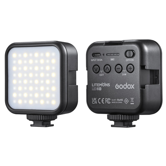 Godox LED-6BI LED Video Shoot Light - by Godox | Online Shopping UK | buy2fix
