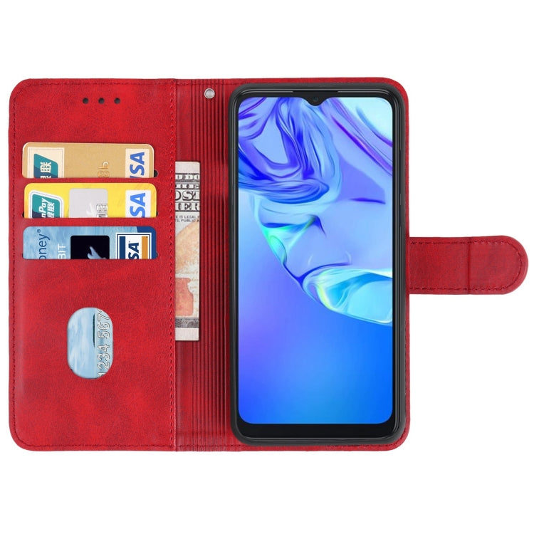 Leather Phone Case For TCL 305 / 30 SE / 306 & Sharp Aquos V6 / V6 Plus(Red) - TCL by buy2fix | Online Shopping UK | buy2fix