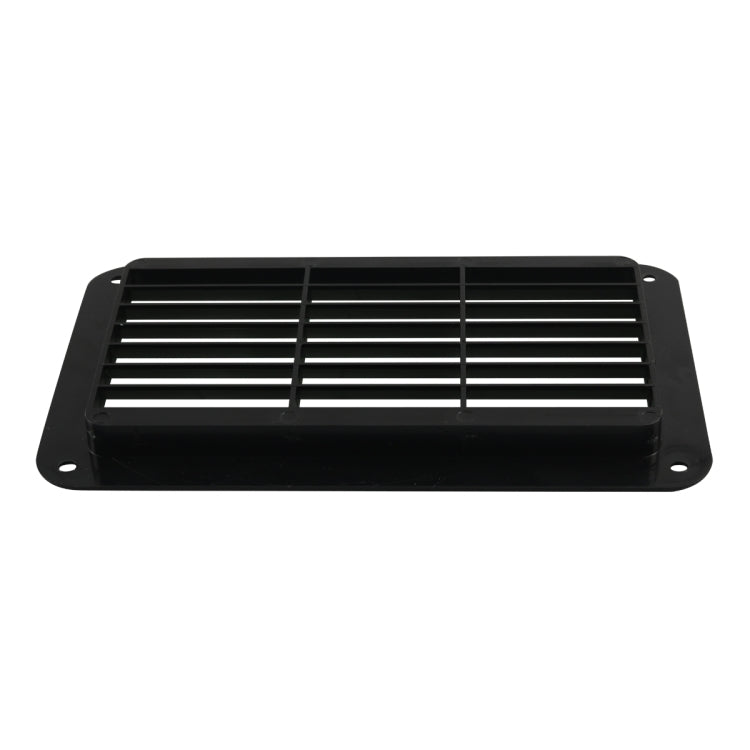 A6789 193x122mm RV / Bus Oblique Louver Outlet Panel with Screws(Black) - Air Conditioning System by buy2fix | Online Shopping UK | buy2fix