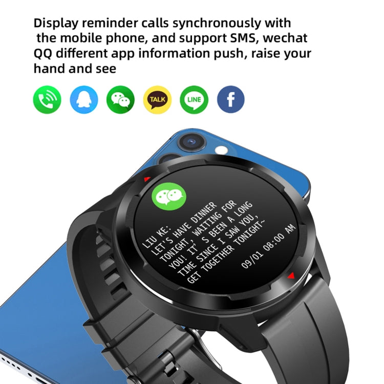 MT13 1.32 inch TFT Screen Smart Watch, Support Bluetooth Call & Alipay(Silver) by buy2fix