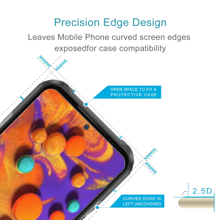 10 PCS 0.26mm 9H 2.5D Tempered Glass Film For Doogee V20 5G - For Doogee by buy2fix | Online Shopping UK | buy2fix