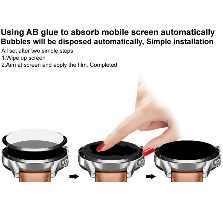 For Garmin Venu 2 Plus IMAK HD High Transparent Wear-resistant Watch Screen Protective Film by imak