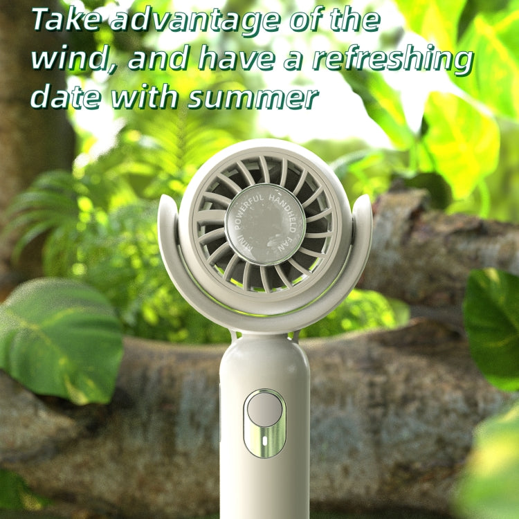 F10 USB Hanging Neck Electric Fan(Green) - Electric Fans by buy2fix | Online Shopping UK | buy2fix