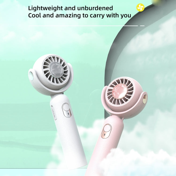 F10 USB Hanging Neck Electric Fan(Pink) - Electric Fans by buy2fix | Online Shopping UK | buy2fix
