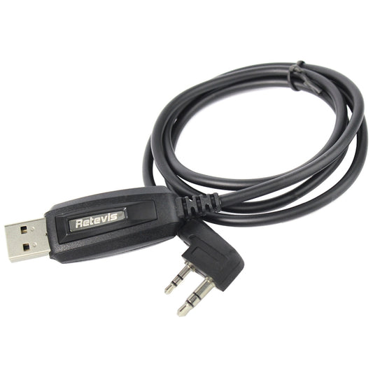 RETEVIS J9110P Dedicated USB Programming Cable for RT3S Series EDA0014386 / EDA0014407(Black) - Other Accessories by RETEVIS | Online Shopping UK | buy2fix