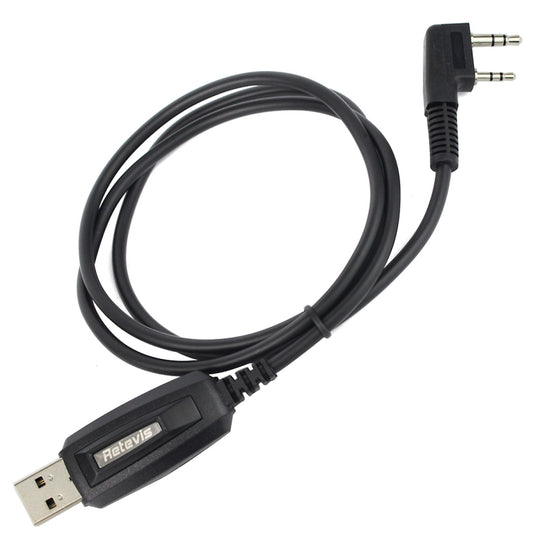 RETEVIS J9110P Dedicated USB Programming Cable for RT3S Series EDA0014386 / EDA0014407(Black) - Other Accessories by RETEVIS | Online Shopping UK | buy2fix