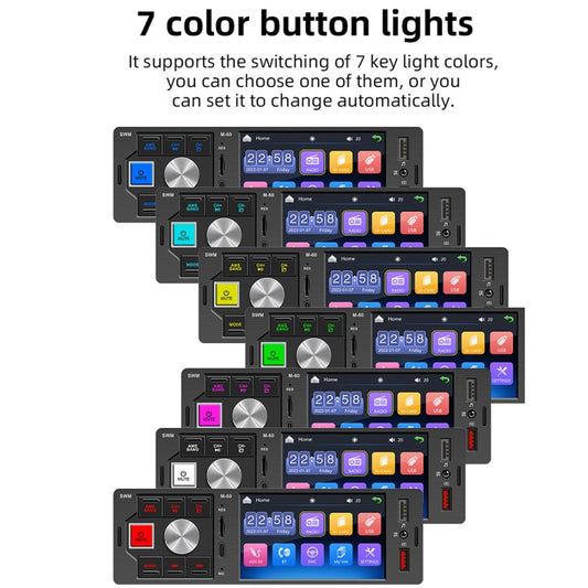 4.0 inch Touch Screen Car Radio Receiver Bluetooth MP5 Player with Remote Control by buy2fix