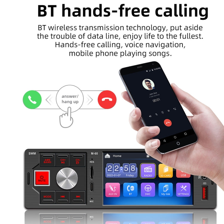 4.0 inch Touch Screen Car Radio Receiver Bluetooth MP5 Player with Remote Control - Car MP3 & MP4 & MP5 by buy2fix | Online Shopping UK | buy2fix