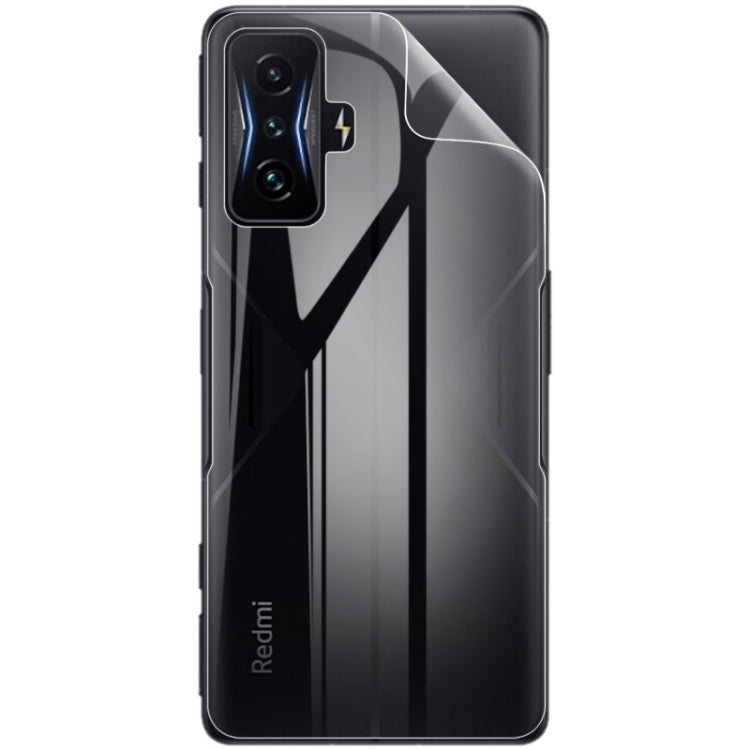2 PCS imak Curved Full Screen Hydrogel Film Back Protector For Xiaomi Redmi K50 Gaming - by imak | Online Shopping UK | buy2fix