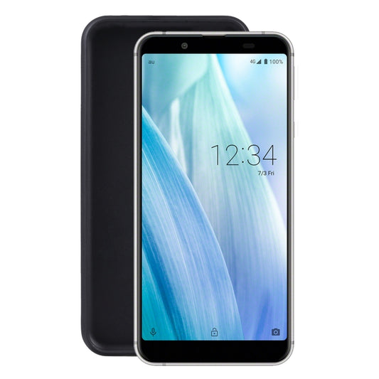 TPU Phone Case For Sharp Aquos Sense 3 Basic(Black) - More Brand by buy2fix | Online Shopping UK | buy2fix