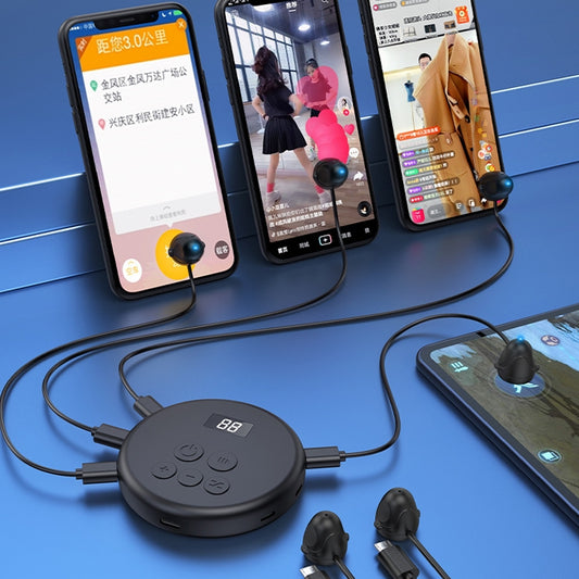 G30 Universal Digital Display Like Device Mobile Phone Automatic Screen Clicker, Style:One Machine with One Head(Black) by buy2fix