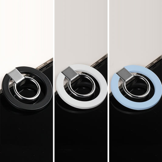 wlons Magnetic 360 Degree Rotatable Mobile Phone Ring Holder(Black) by wlons