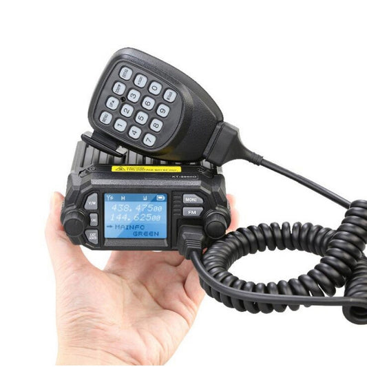 QYT KT-8900D Mini 25W Dual Band Mobile Radio Walkie Talkie for Car - Car Walkie Talkie by buy2fix | Online Shopping UK | buy2fix