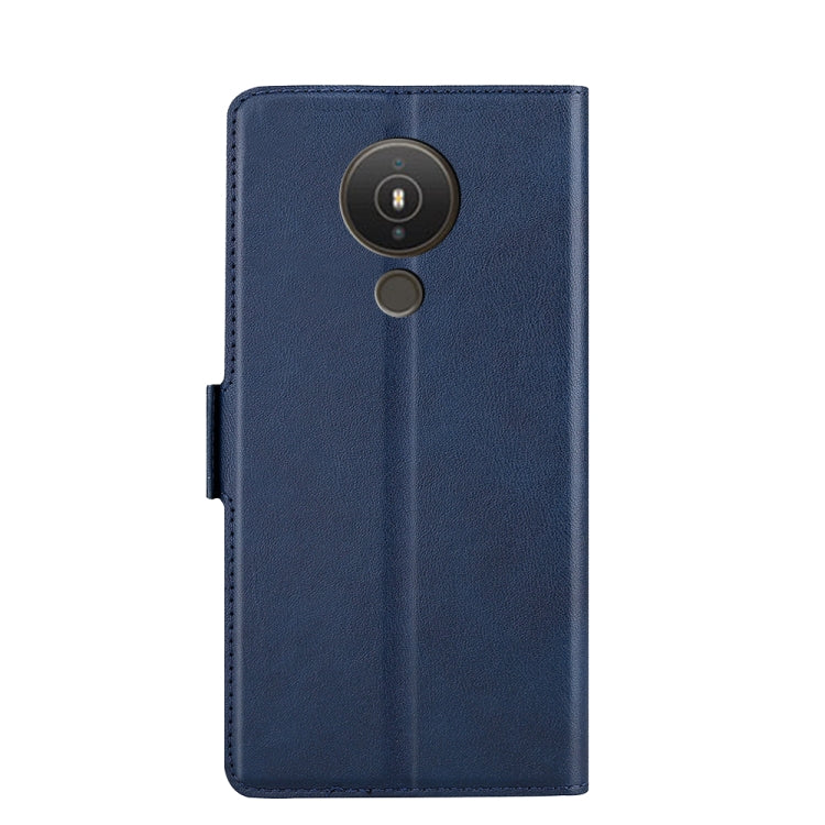 For Nokia 1.4 Ultra-thin Voltage Side Buckle PU + TPU Leather Phone Case(Blue) - Nokia Cases by buy2fix | Online Shopping UK | buy2fix