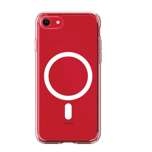 For iPhone SE 2022 / SE 2020 / 8 / 7 TPU Magsafe Phone Case(Transparent) - iPhone SE 2022 / 2020 / 8 / 7 Cases by buy2fix | Online Shopping UK | buy2fix