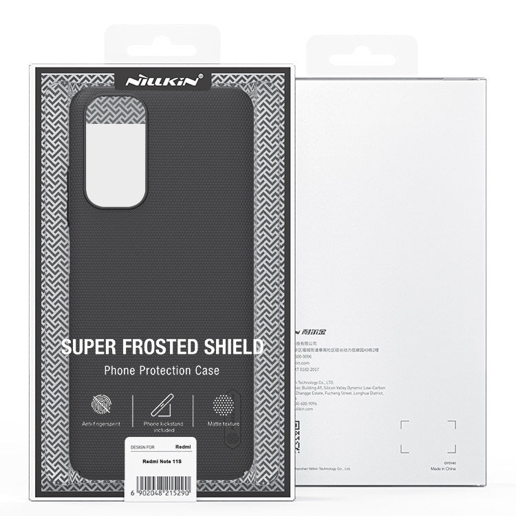For Xiaomi Redmi Note 11S NILLKIN Frosted PC Phone Case(White) by NILLKIN