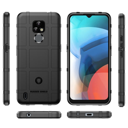 For Lenovo K12 Full Coverage Shockproof TPU Phone Case(Black) - Lenovo by buy2fix | Online Shopping UK | buy2fix