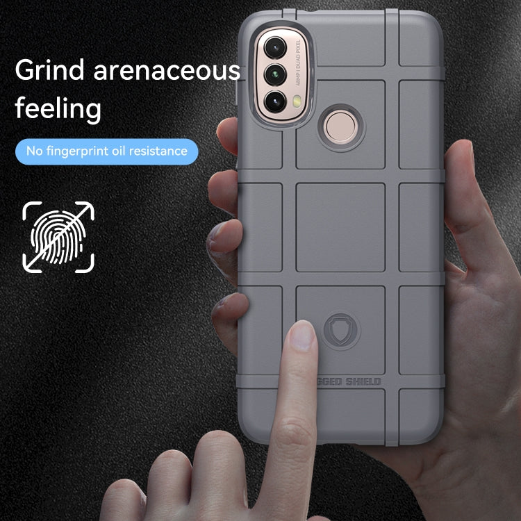 For Lenovo K14 Full Coverage Shockproof TPU Phone Case(Grey) - Lenovo by buy2fix | Online Shopping UK | buy2fix