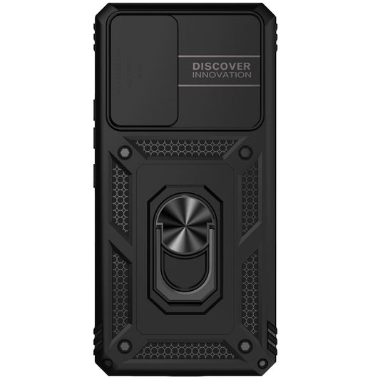 For Samsung Galaxy A53 5G Sliding Camshield Holder Phone Case(Black) by buy2fix