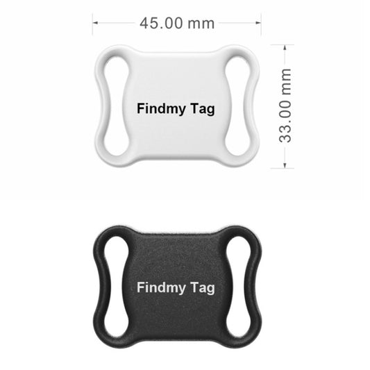 Findmy Tag Special Shape Smart Bluetooth Anti- lost Alarm Locator Tracker(White) by buy2fix