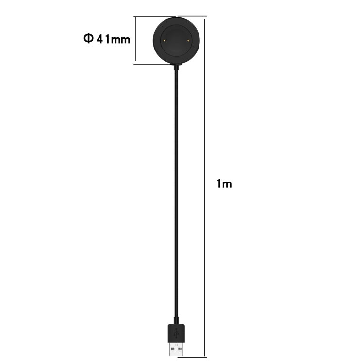For Honor Watch GS 3 Smart Watch Charging Cable, Length: 1m, Integrated Version(Black) - Charger by buy2fix | Online Shopping UK | buy2fix