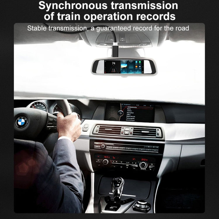 5 PCS Mini USB to USB A Woven Data / Charge Cable for MP3, Camera, Car DVR, Length:2m(Gold) by buy2fix