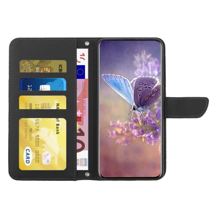 For Nokia XR20 Skin Feel Butterfly Peony Embossed Leather Phone Case(Black) - Nokia Cases by buy2fix | Online Shopping UK | buy2fix