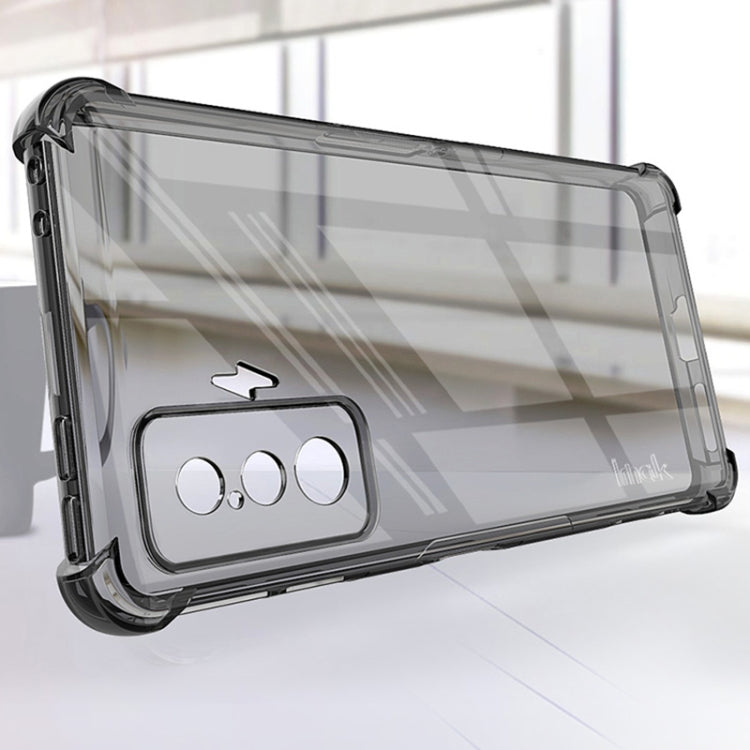 For Xiaomi Redmi K50 Gaming 5G imak TPU Phone Case with Screen Protector(Transparent Black) - Xiaomi Cases by imak | Online Shopping UK | buy2fix