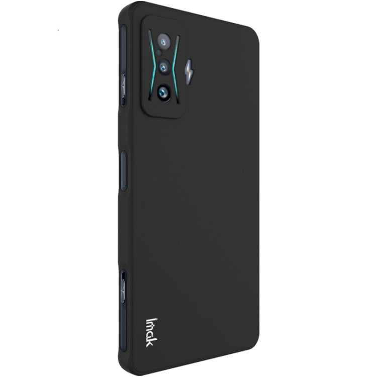 For Xiaomi Redmi K50 Gaming 5G IMAK UC-4 Series Straight Edge TPU Soft Phone Case(Black) - Xiaomi Cases by imak | Online Shopping UK | buy2fix