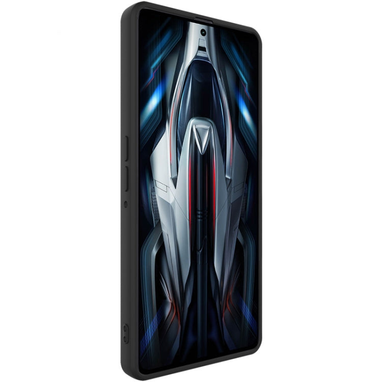 For Xiaomi Redmi K50 Gaming 5G IMAK UC-4 Series Straight Edge TPU Soft Phone Case(Black) - Xiaomi Cases by imak | Online Shopping UK | buy2fix