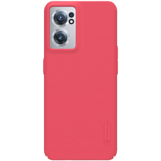 For OnePlus Nord CE 2 5G NILLKIN Frosted PC Phone Case(Red) by NILLKIN