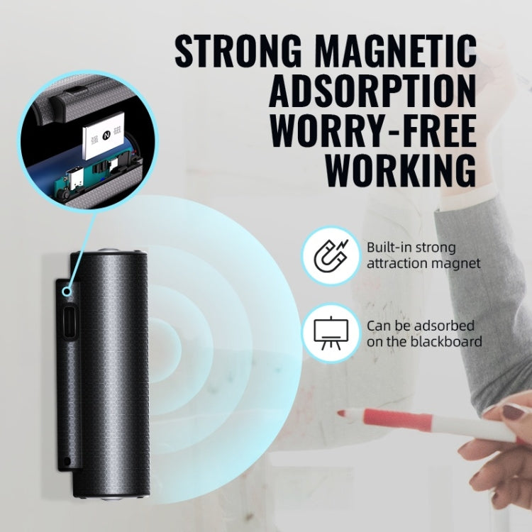 Q76 Smart HD Noise Reduction Voice Control Strong Magnetic Recording Pen, Capacity:4GB(Black) - Recording Pen by buy2fix | Online Shopping UK | buy2fix