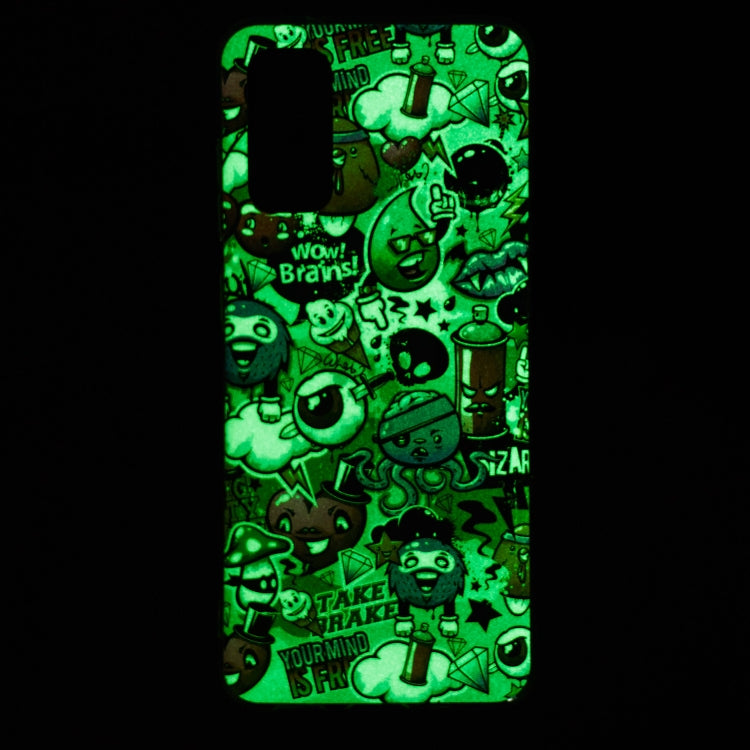 For Samsung Galaxy A33 5G Luminous TPU Protective Phone Case(Graffiti) - Galaxy Phone Cases by buy2fix | Online Shopping UK | buy2fix