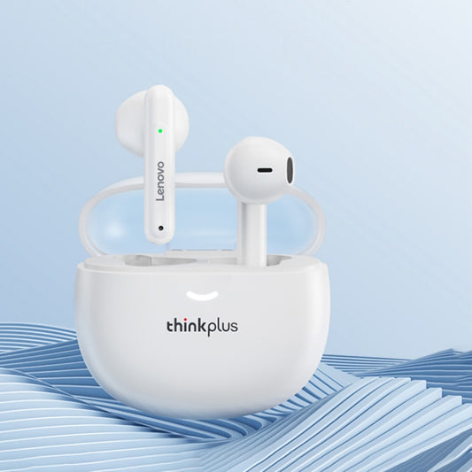 Lenovo LP1Pro Half In-Ear HD Call Wireless Bluetooth TWS Sports Earphone(Black) by Lenovo