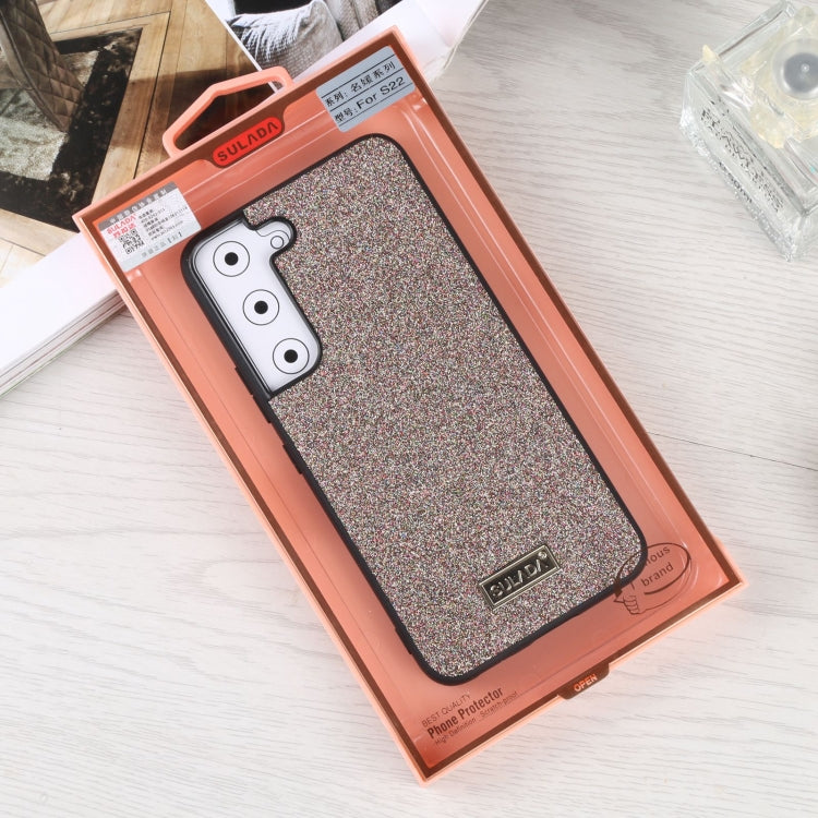 For Samsung Galaxy S22 5G SULADA Shockproof TPU + Handmade Leather Phone Case(Colorful) - Galaxy S22 5G Cases by SULADA | Online Shopping UK | buy2fix
