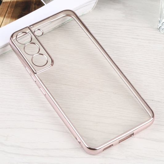 For Samsung Galaxy S22 5G SULADA Elastic Silicone Edge + TPU Phone Case(Pink) by SULADA