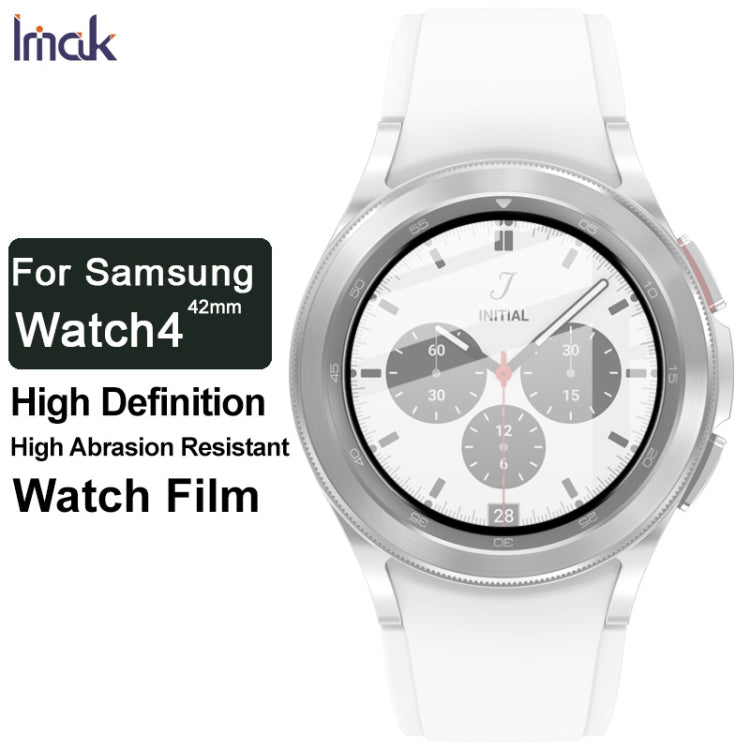 For Samsung Galaxy Watch 4 42mm IMAK Plexiglass HD Watch Protective Film - Screen Protector by imak | Online Shopping UK | buy2fix