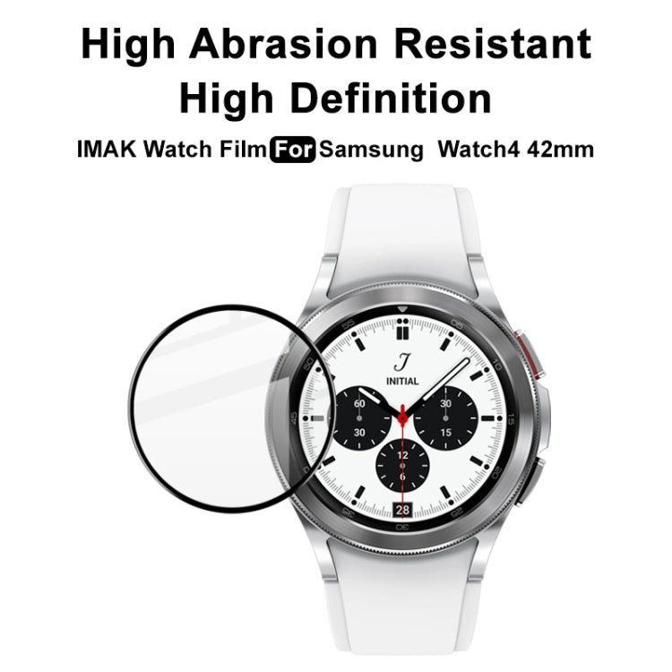 For Samsung Galaxy Watch 4 42mm IMAK Plexiglass HD Watch Protective Film - Screen Protector by imak | Online Shopping UK | buy2fix