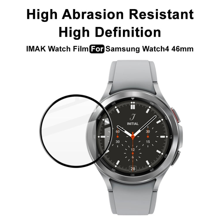 For Samsung Galaxy Watch 4 46mm IMAK Plexiglass HD Watch Protective Film - Screen Protector by imak | Online Shopping UK | buy2fix