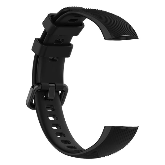 Silicone Watch Band for Huawei Honor Band 4 & 5(Black) by buy2fix