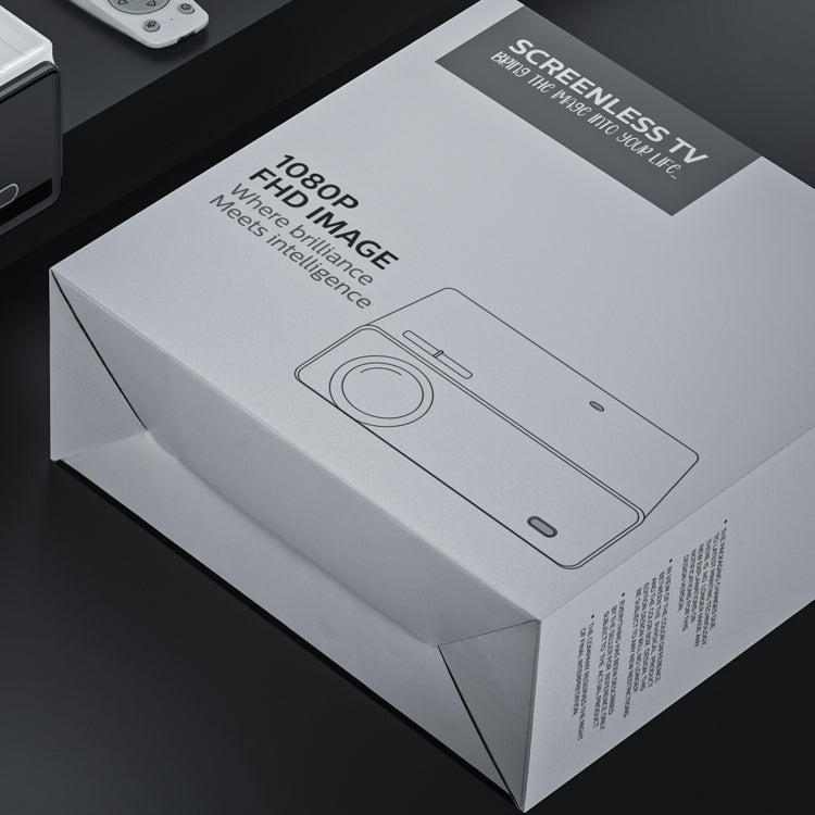 VIVIBRIGHT D5000 1920x1080P 420ANSI 6000Lumens LCD + LED HD Digital Projector, Basic Version UK Plug by VIVIBRIGHT