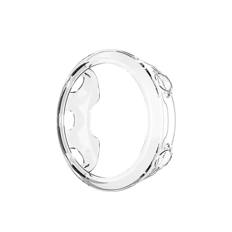 For Garmin Swim 2 TPU Protective Case(Transparent White) - Watch Cases by buy2fix | Online Shopping UK | buy2fix