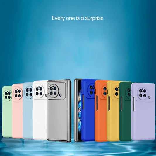 For vivo X Fold Skin Feel PC Phone Case(Black) by buy2fix