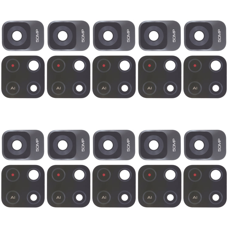 10 PCS Back Camera Lens For Xiaomi Redmi Note 11S 5G / Redmi Note 11 China / Redmi Note 11T 5G / Poco M4 Pro 5G - Camera by buy2fix | Online Shopping UK | buy2fix