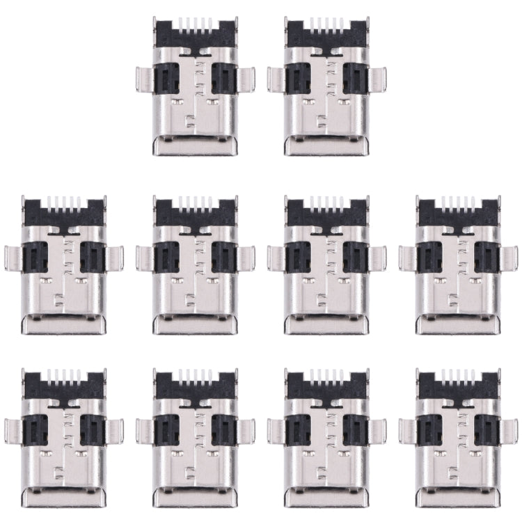 10 PCS Charging Port Connector For Asus Memo Pad 10 ME103K - Tail Connector by buy2fix | Online Shopping UK | buy2fix
